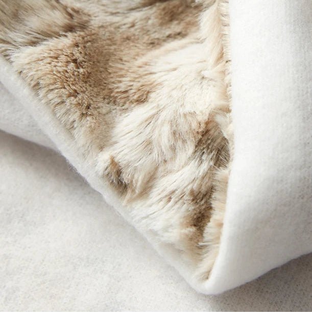 Gentle Fawn Faux Fur Blanket blanket - Palatium Lux