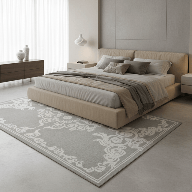 Ghia Hand Tufted Wool Rug - 5 x 8 Rugs - Palatium Lux