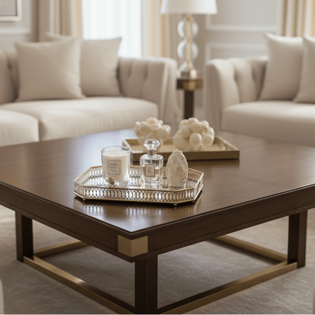 Golden Gleam Decorative Tray tray - Palatium Lux