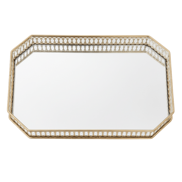 Golden Gleam Decorative Tray tray - Palatium Lux