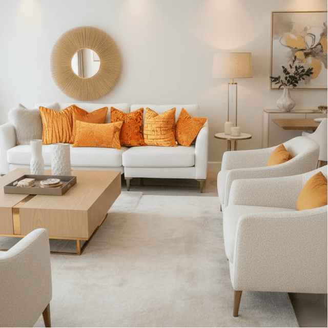 Golden Hour Pillow Cover pillow covers - Palatium Lux