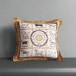 Golden Stallions Velvet Pillow Cover pillow covers - Palatium Lux