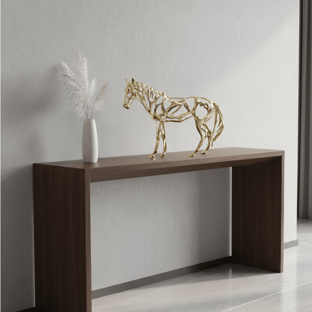Golden Steed Horse Statue statue - Palatium Lux