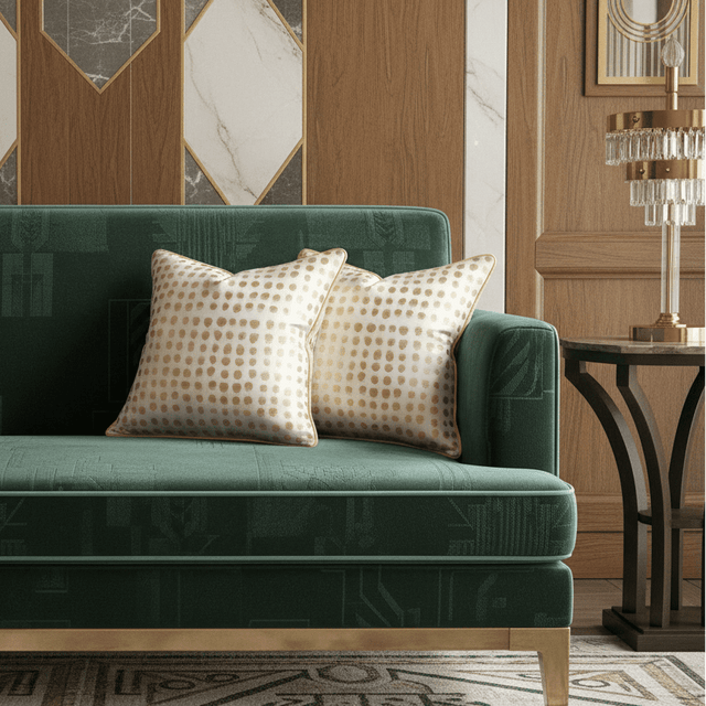 Goldie Dots Pillow Cover pillow covers - Palatium Lux