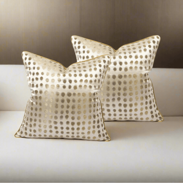 Goldie Dots Pillow Cover pillow covers - Palatium Lux
