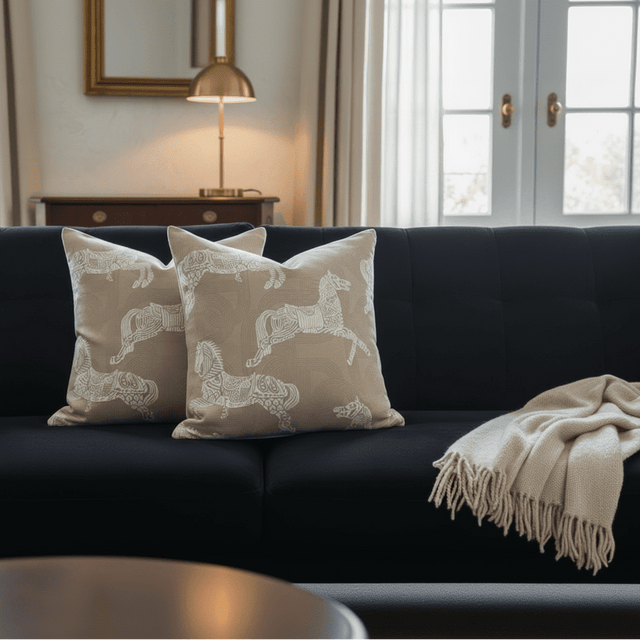 Graceful Gallop Pillow Cover Pillow Cover - Palatium Lux