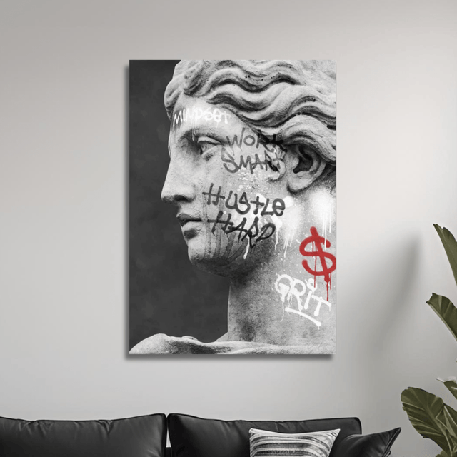 Graffiti Rebel Visionary Canvas canvas - Palatium Lux