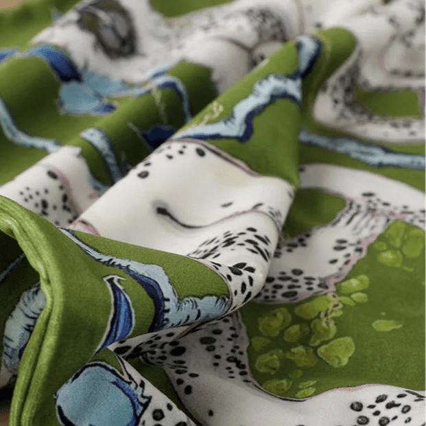 Green Monkeys Velvet Pillow Cover pillow covers - Palatium Lux