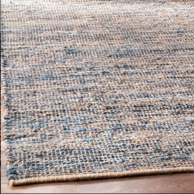 Greywater Bleu Handwoven Cotton Rug - 4 x 6 Rugs - Palatium Lux