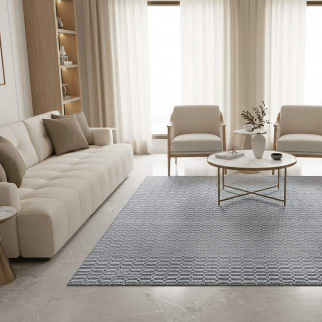 Halcyon Handwoven Wool Rug - 5 x 8 Rugs - Palatium Lux