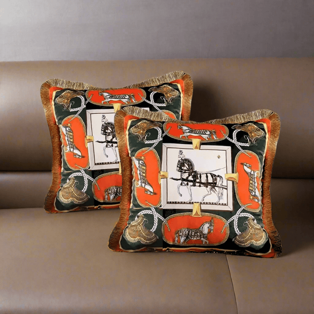 Imperial Trot Pillow Cover pillow covers - Palatium Lux