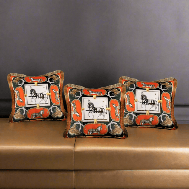 Imperial Trot Pillow Cover pillow covers - Palatium Lux