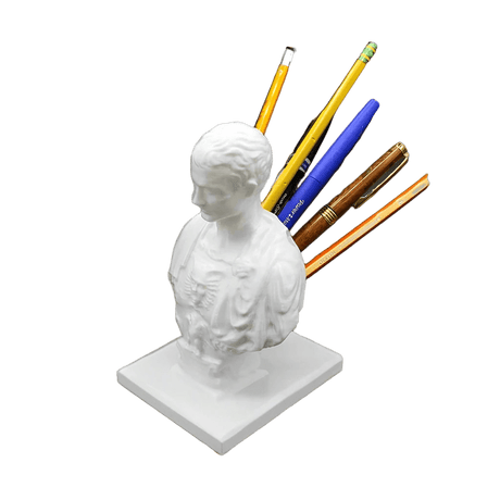 Julius Caesar Pen Holder statue - Palatium Lux
