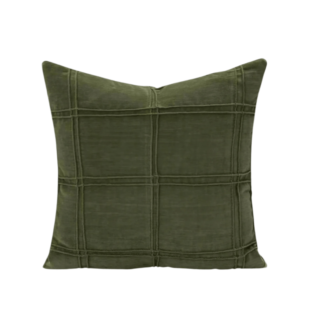 Juniper Dark Green Pillow Cover Pillow Cover - Palatium Lux