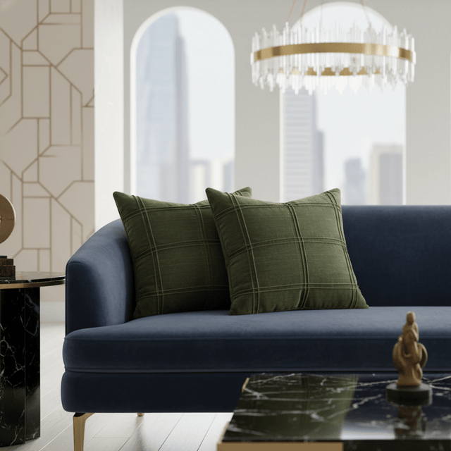 Juniper Dark Green Pillow Cover Pillow Cover - Palatium Lux
