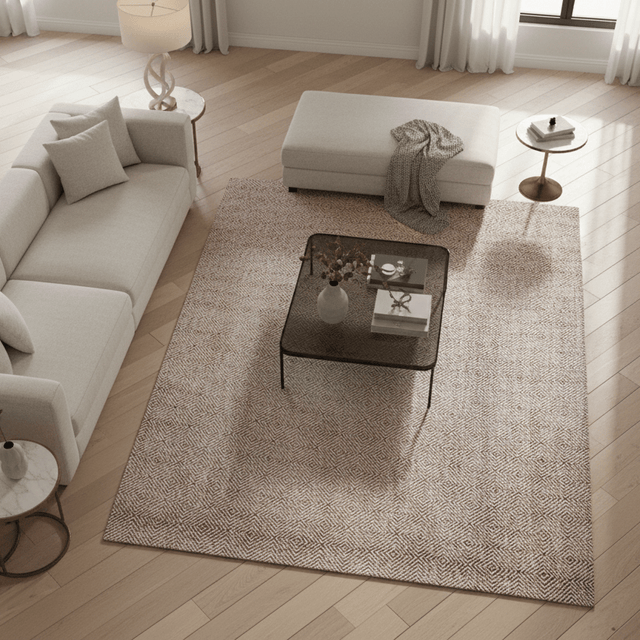 Karsia Handwoven Wool Rug - 5 x 8 Rugs - Palatium Lux