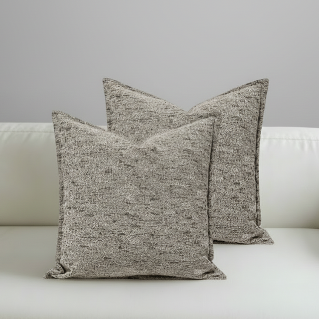 Lela Beige Pillow Cover pillow covers - Palatium Lux