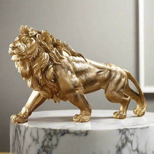 Lion of Luxury Resin Statue statue - Palatium Lux