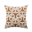Lorenzo Lux Brown Pillow Cover pillow covers - Palatium Lux