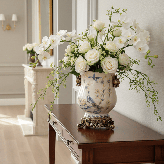 Lucentia Ceramic Porcelain Vase Vase - Palatium Lux