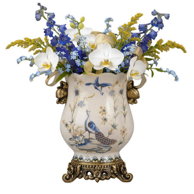 Lucentia Ceramic Porcelain Vase Vase - Palatium Lux