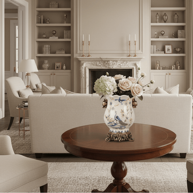 Lucentia Ceramic Porcelain Vase Vase - Palatium Lux