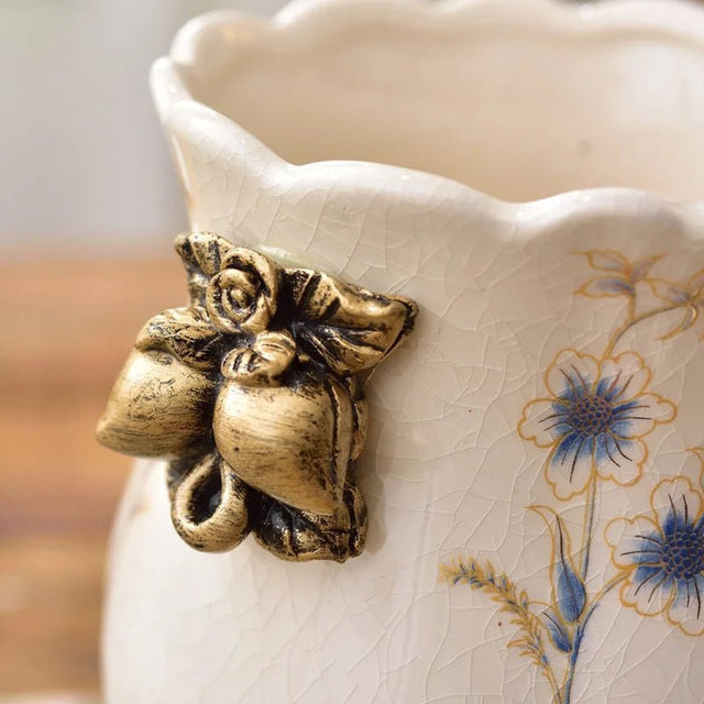 Lucentia Ceramic Porcelain Vase Vase - Palatium Lux