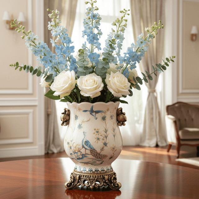 Lucentia Ceramic Porcelain Vase Vase - Palatium Lux
