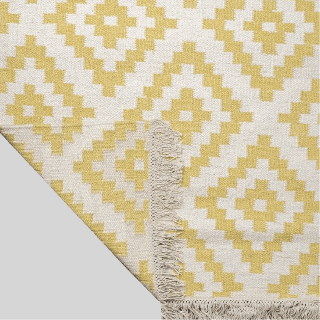 Lumen Honey Handwoven Wool Rug - 4.3 x 5 Rugs - Palatium Lux