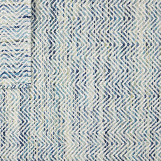 Lunar Coast Handwoven Wool Rug - 5 x 8 - Palatium Lux