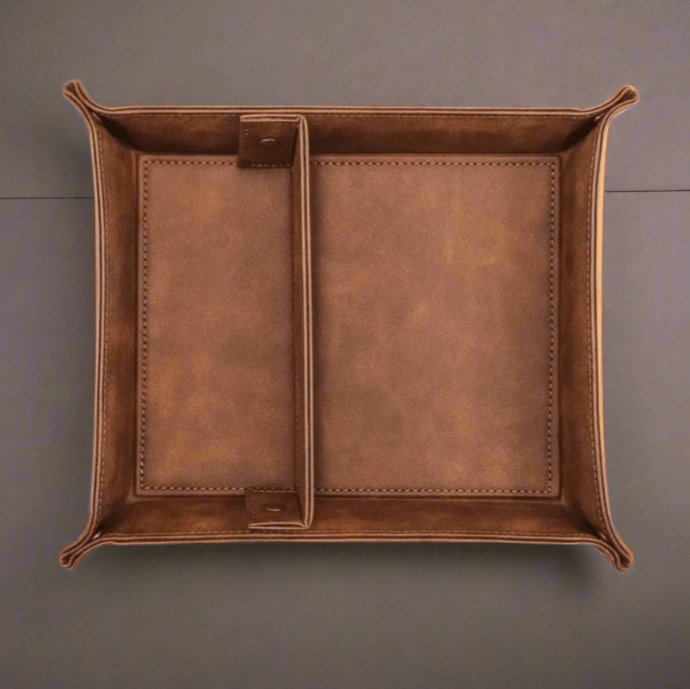 Lusso Leather Valet Tray leather - Palatium Lux