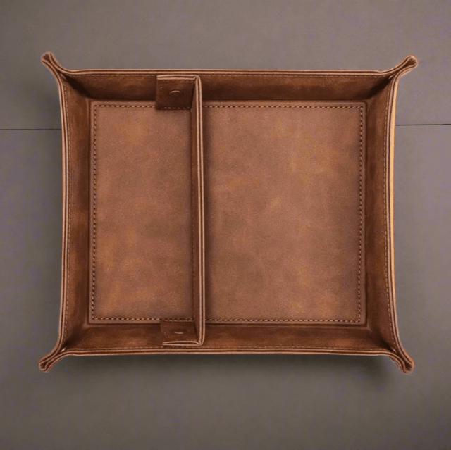 Lusso Leather Valet Tray leather - Palatium Lux