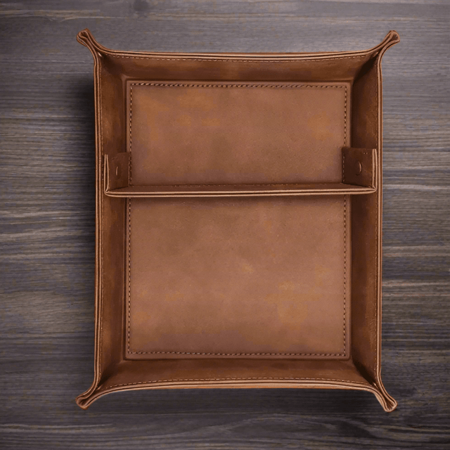 Lusso Leather Valet Tray leather - Palatium Lux