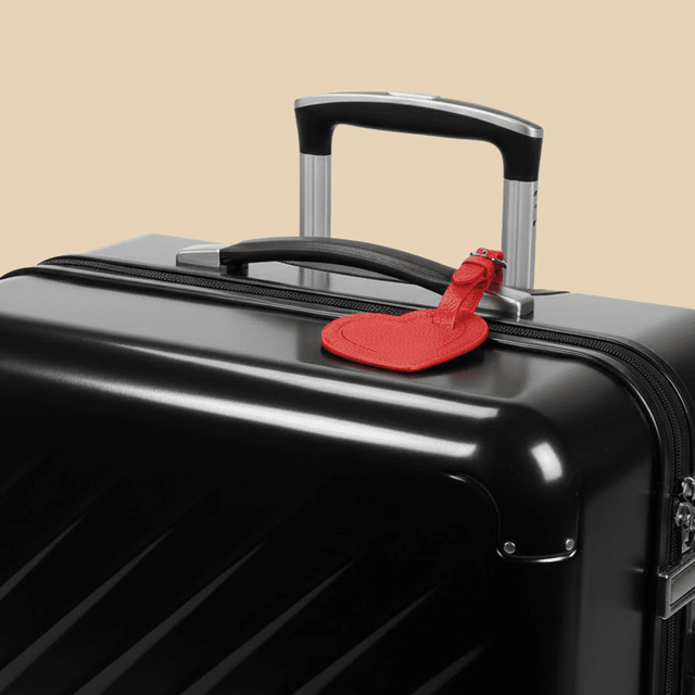 Lux Leather Luggage Tags leather - Palatium Lux