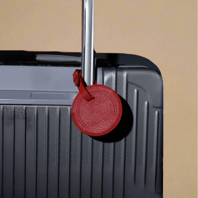 Lux Leather Luggage Tags leather - Palatium Lux