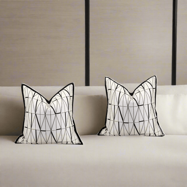 Luxe Linear Pillow Cover pillow covers - Palatium Lux