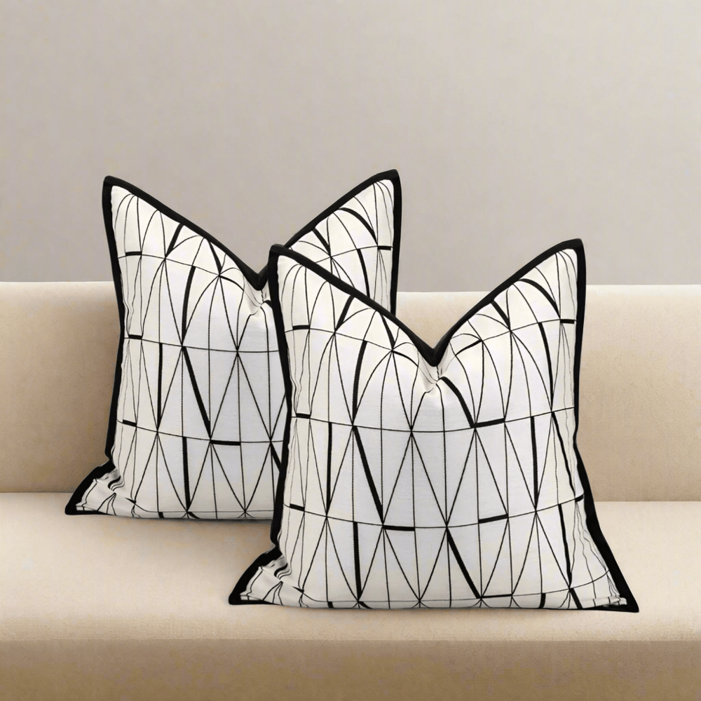 Luxe Linear Pillow Cover pillow covers - Palatium Lux