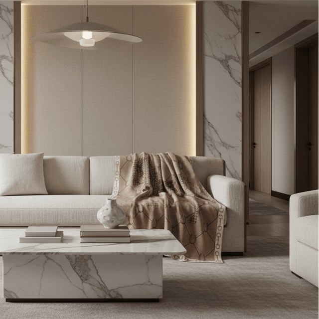 Mauve Manor Horse Throw Blanket blanket - Palatium Lux