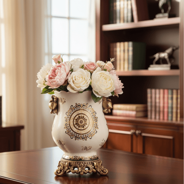 Medici Ceramic Porcelain Vase Vase - Palatium Lux