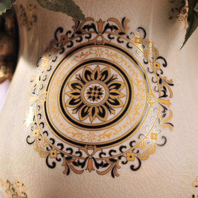 Medici Ceramic Porcelain Vase Vase - Palatium Lux