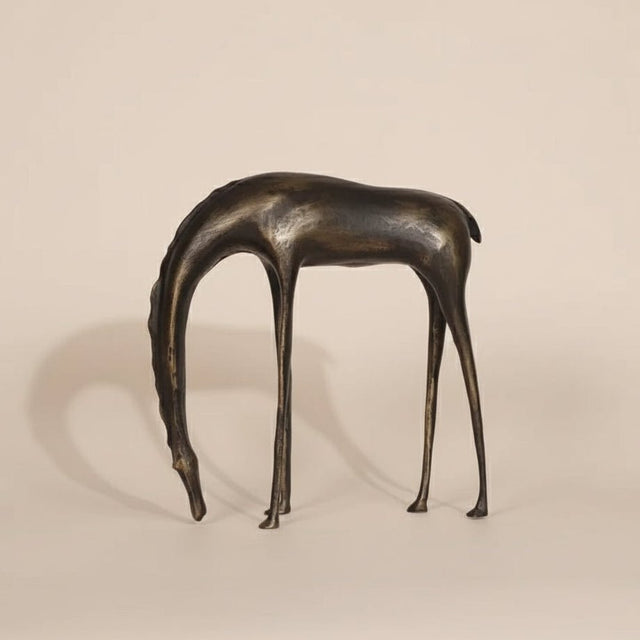 Milo Metal Horse Statue statue - Palatium Lux