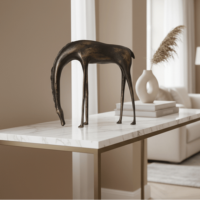 Milo Metal Horse Statue statue - Palatium Lux