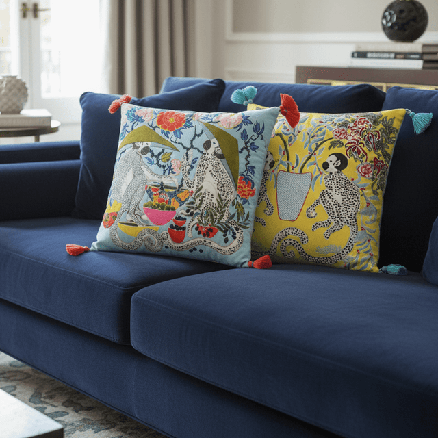 Monkey Business Pillow Covers pillow covers - Palatium Lux