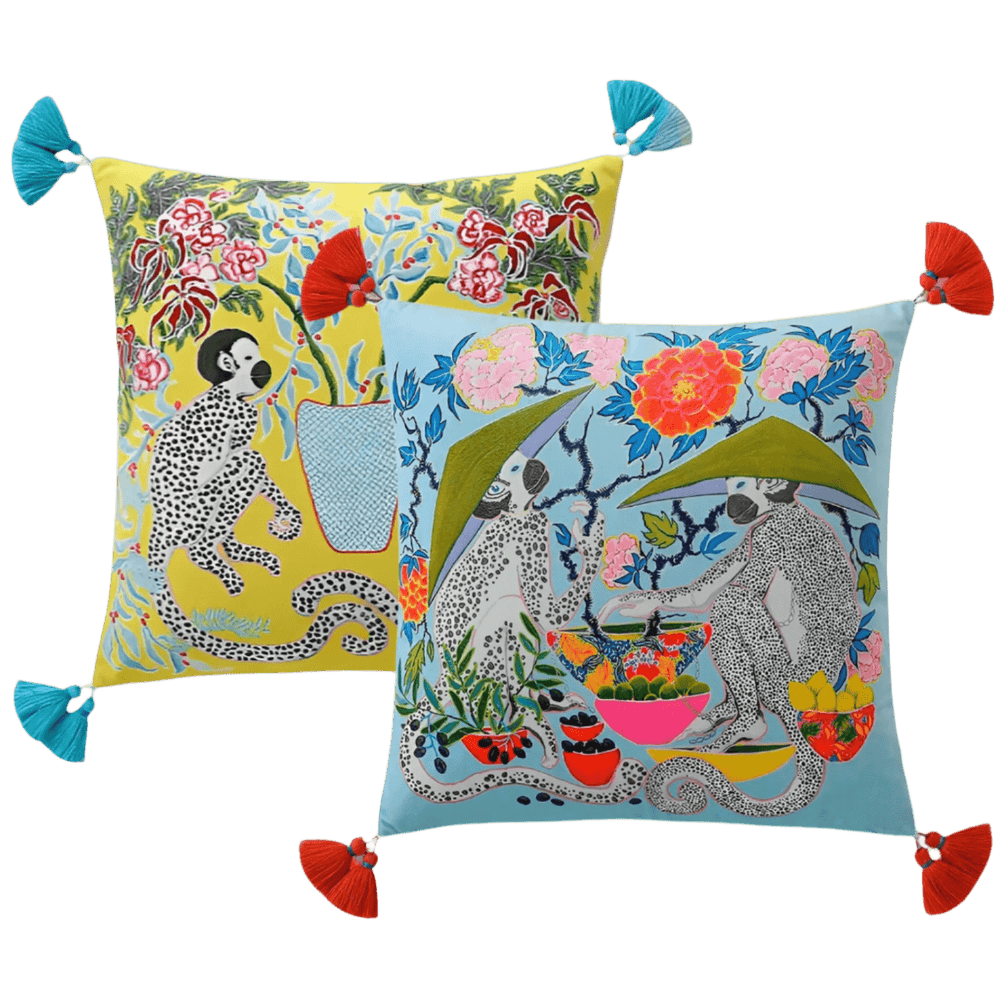 Monkey Business Pillow Covers pillow covers - Palatium Lux
