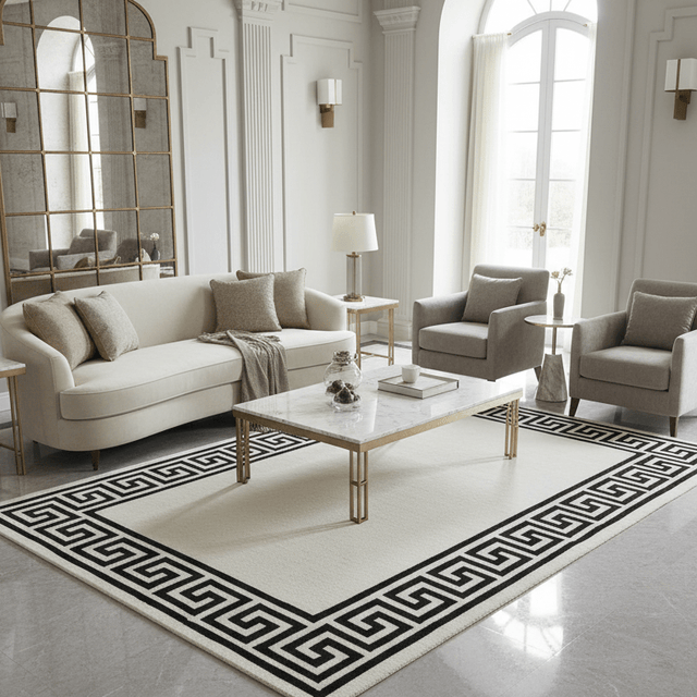 Montfort Hand Tufted Wool Rug - 5 x 8 Rugs - Palatium Lux
