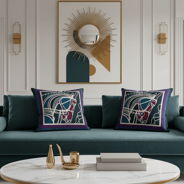 Mosaic Mane Pillow Cover Pillow Cover - Palatium Lux