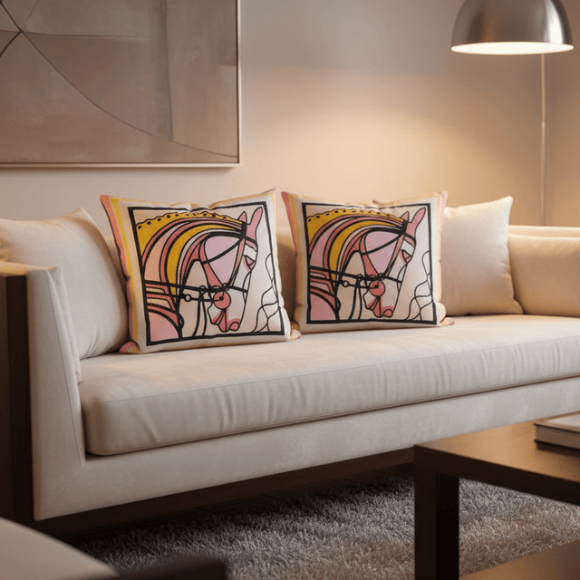 Mosaic Mane Pillow Cover Pillow Cover - Palatium Lux