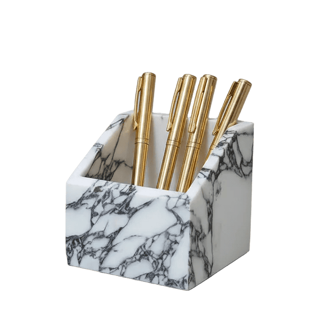 Noema Marble Desktop Organizer - Palatium Lux