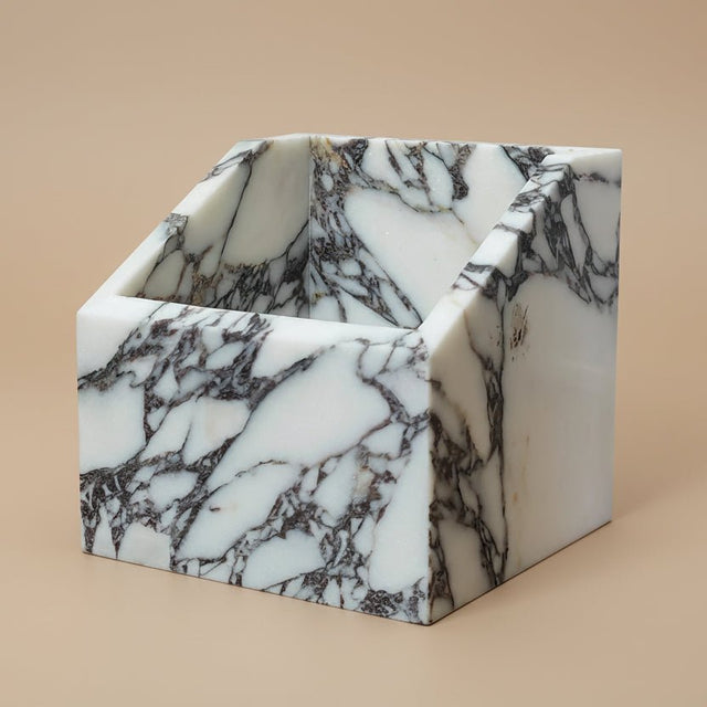 Noema Marble Desktop Organizer - Palatium Lux