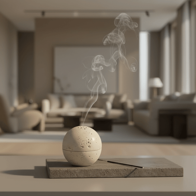 Noema Stone Incense Holder - Palatium Lux